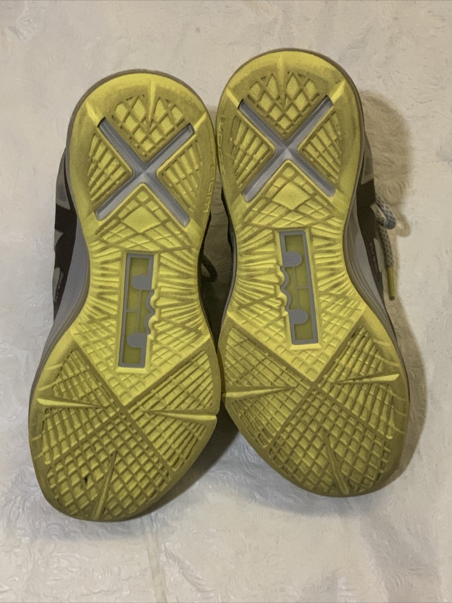 ? Nike Lebron 10 X Canary Yellow Diamond Size 12 Men\'s Size 12 - Nike LeBron 10 Yellow Diamond Canary 2013 | eBay main image 4