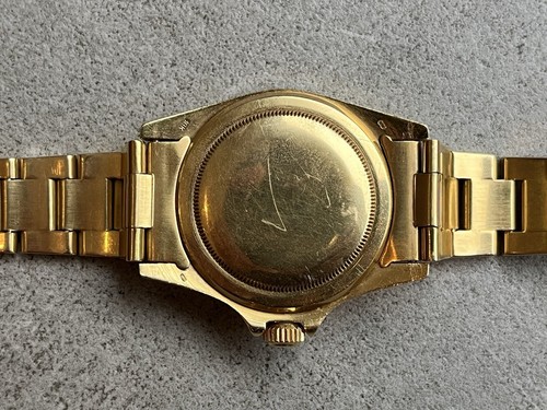 Rolex Submariner 1680 -18K Gold - Tropical Dial - Patina Nipple Dial ref. 1680/8 - Picture 10 of 12