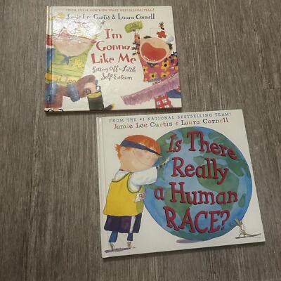 Two Hardcover Books-I'm Gonna Like Me & Is There Really A Human Race?
