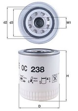 MAHLE OC238 Oil Filter Fits Aston Martin Bentley Daimler Jaguar Rolls-Royce