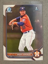 2022 Bowman Chrome 1st Prospects Baseball MLB #BCP-11 Dauri Lorenzo Base Astros