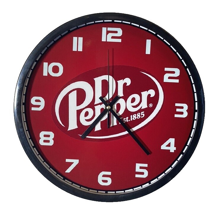 Dr Pepper Pam Clock | eBay