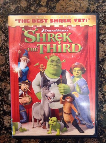 Shrek the Third (DVD,2007,Full Screen) Authentic US Release - 第 3/5 張圖片