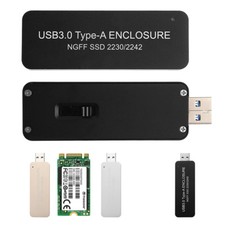 USB3.0 To 2230 2242 NGFF M.2 SATA protocol B Key SSD External Enclosure Case