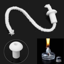 7X Ceramic Holders for Torch Wine Bottle Oil Lamp Cotton Kerosene Wick