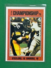 1976 Topps Football 1975 AFC Championship #332