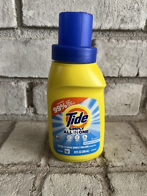 Tide Simply All In One Liquid Laundry Detergent, Refreshing Breeze, 10 fl oz