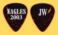Eagles Joe Walsh Brown Faux Tortoise Guitar Pick #3 - 2003 Farewell I Tour