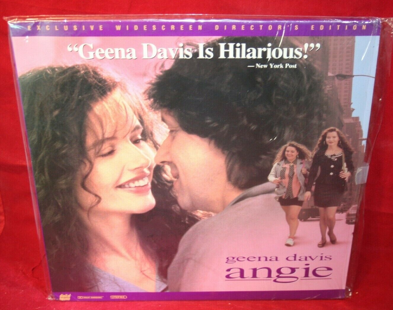 Laserdisc {u} * Angie * Geena Davis Stephen Rea James Gandolfini