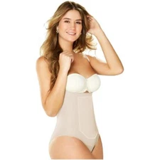 Faja Colombiana 2352/2353 Body Panty/Thong Latex abdomen contro