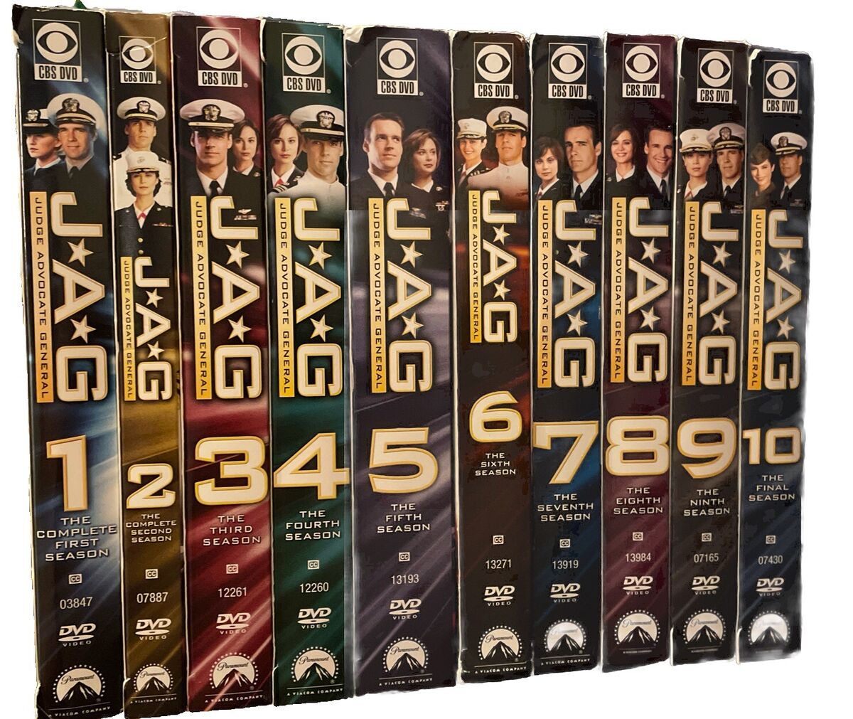 JAG Complete Series DVD Set (Seasons 1-10) Original Release JAG Complete Series DVD Set (Seasons 1-10) Original Release