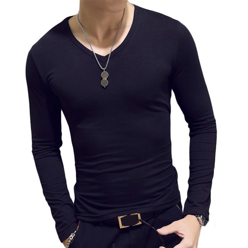 Men's Compression T-shirt Long Sleeve Rash Guard Top Sports Fitness Swim Shirts - Picture 45 of 59