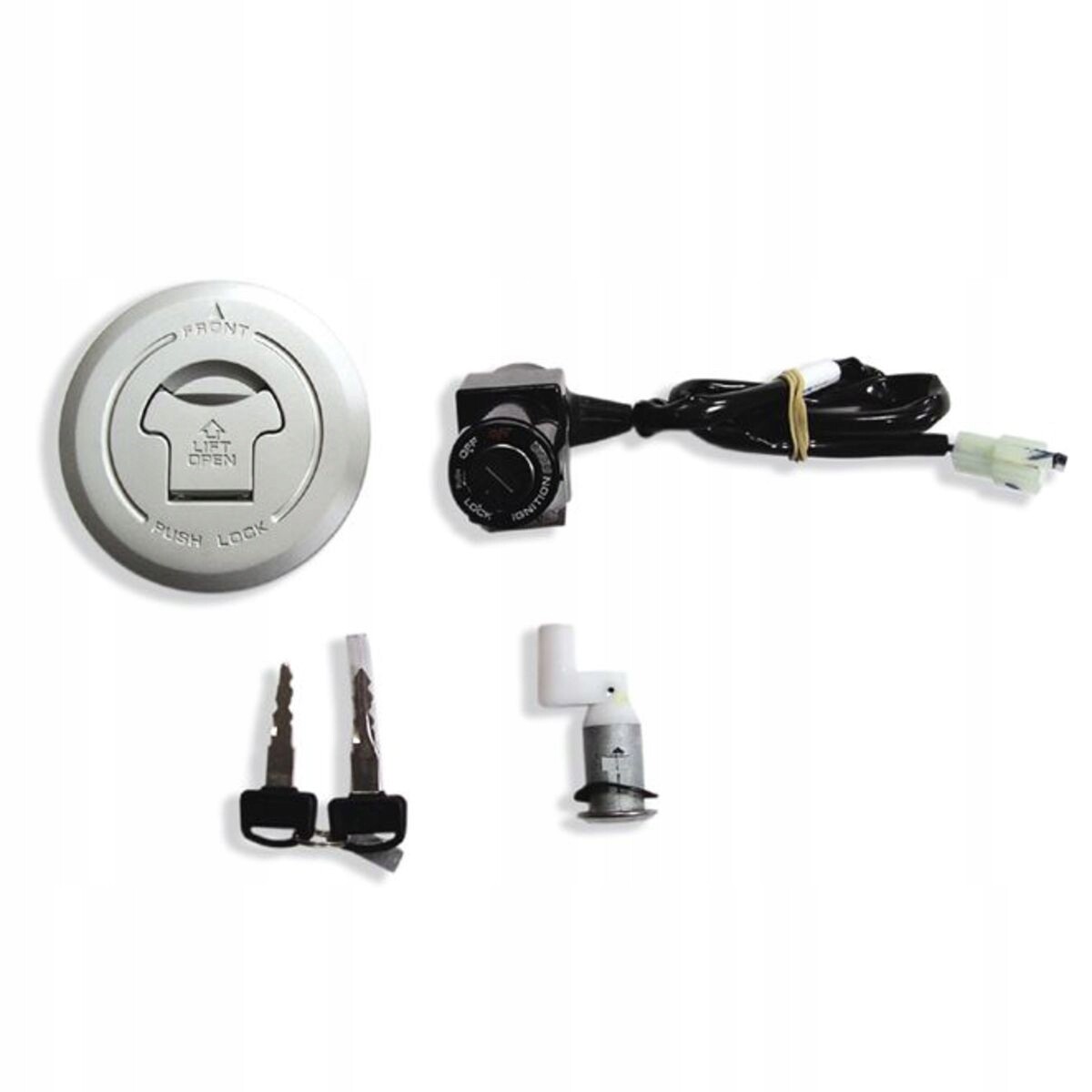 Commutateur d'allumage avec prise et serrure pour moto Honda CBR 125R 2004-2005