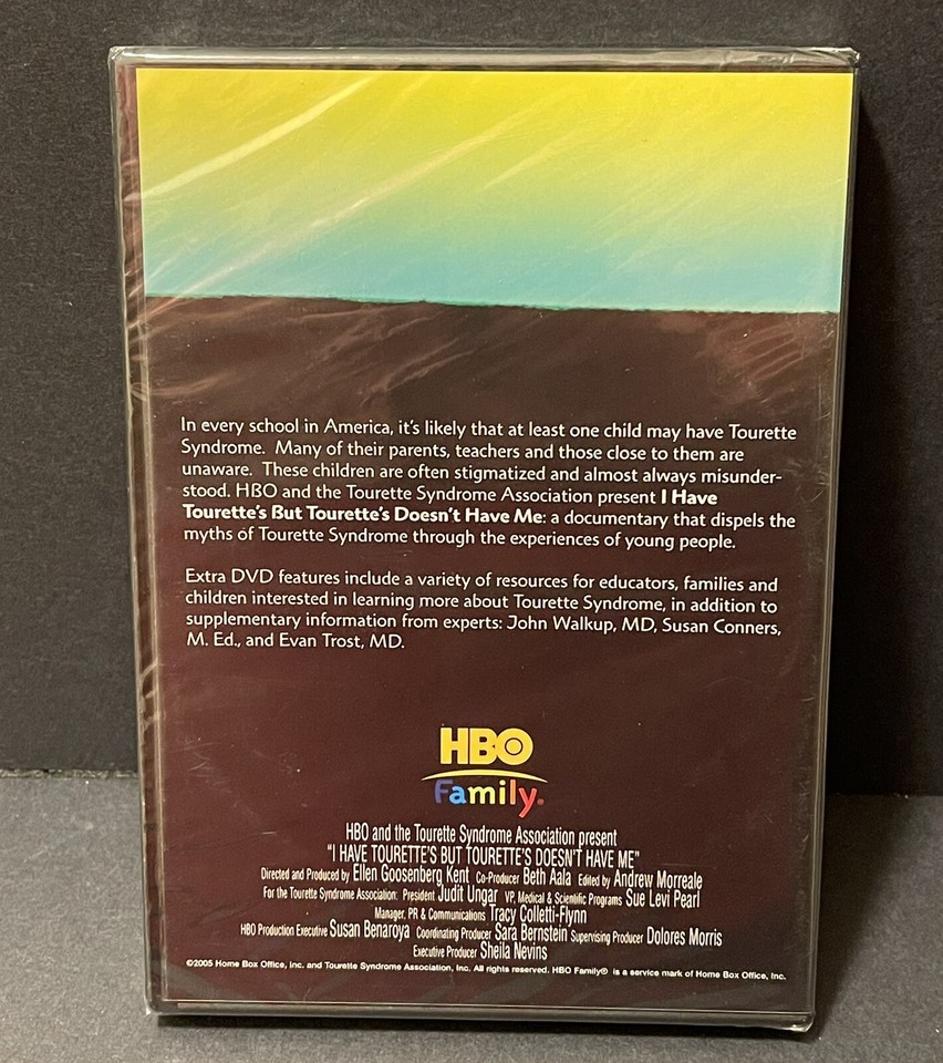 I Have Tourette's but Tourette's Doesn't Have Me DVD 2005 New Factory