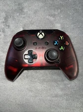 PDP Wired Controller for Xbox One - Transparent Red Tested But Missing Micro Usb