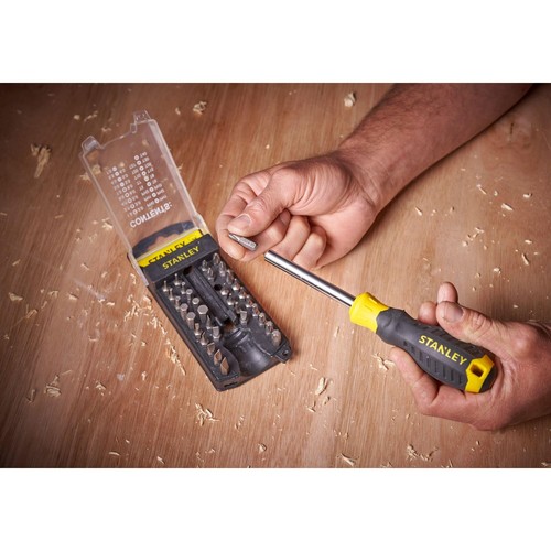 Juego de destornilladores Stanley Multibit 35 piezas - Imagen 5 de 6