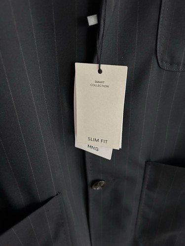 Mango Pinstripe Blazer - Picture 5 of 6