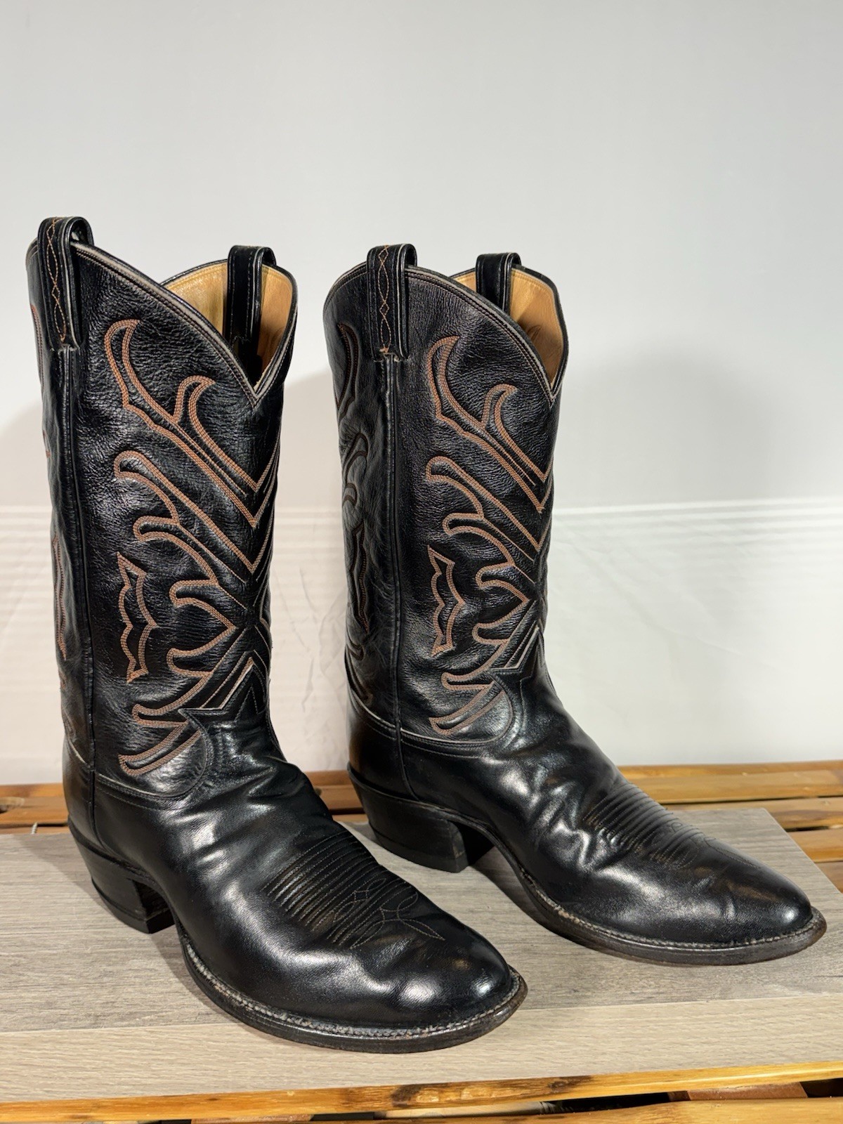 's Gold Label Cowboy Boots Size 11 E #8309