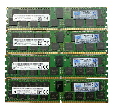 64GB Micron (4x 16GB) PC4-2133P DDR4 RDIMM ECC Server RAM MTA36ASF2G72PZ-2G1B1IG