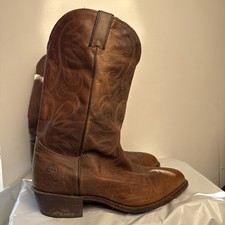 Vintage Durango 72061 Brown Leather Western Cowboy Boots Made in USA