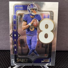 2024 Panini Select - Select Numbers Lamar Jackson #11