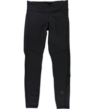 Reebok Womens Competition Tights Yoga Pants, Black, Small