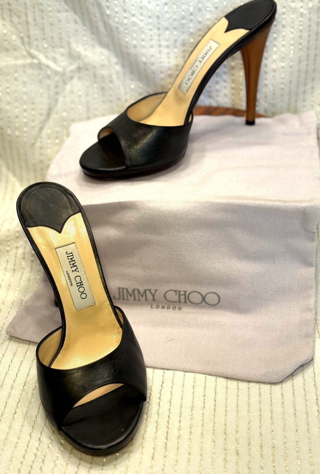 Jimmy Choo Toronto Napa in Black