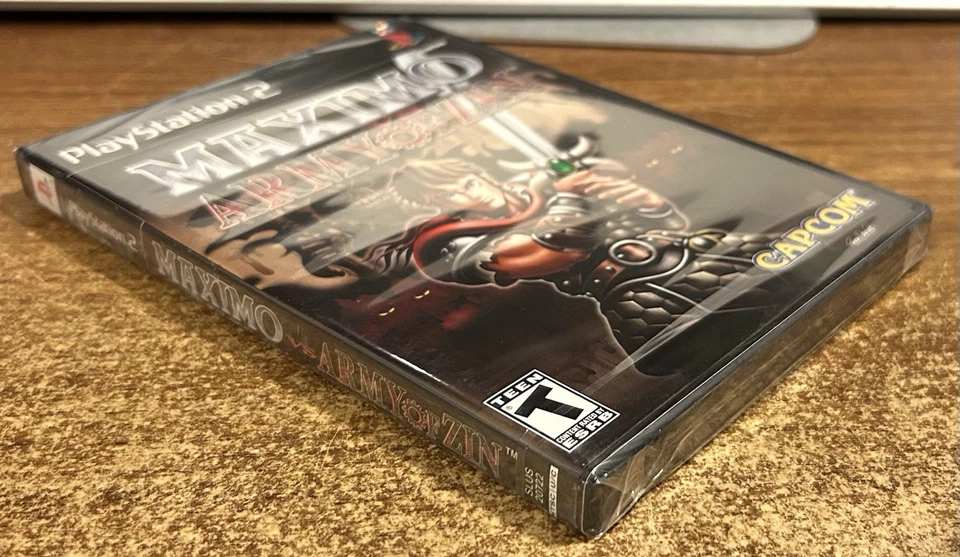 PLAYSTATION 2 - MAXIMO: ARMY OF ZIN Game COMPLETE New SEALED CapCom PS2 - Image 3 of 4