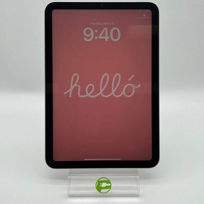 WiFi Only Apple iPad Mini 6th Gen 256GB 18.6.2 Pink MLWR3LL/A