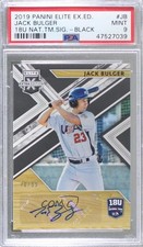 2019 Panini Elite Extra Edition Black 70/99 Jack Bulger PSA 9 MINT Auto 8d2