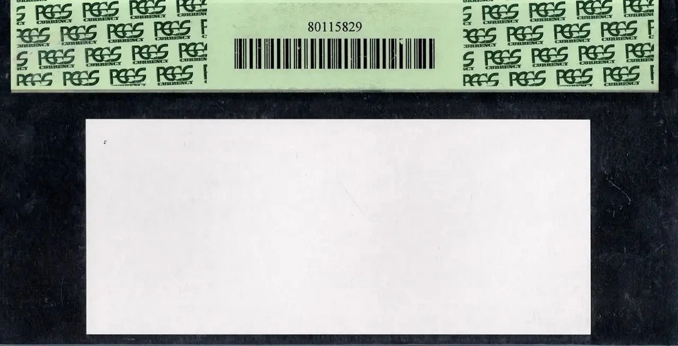 C.O.P.E. Experimental Test Note  FINEST KNOWN COPE Specimen PCGS Superb Gem 67PQ - Image 2 of 2