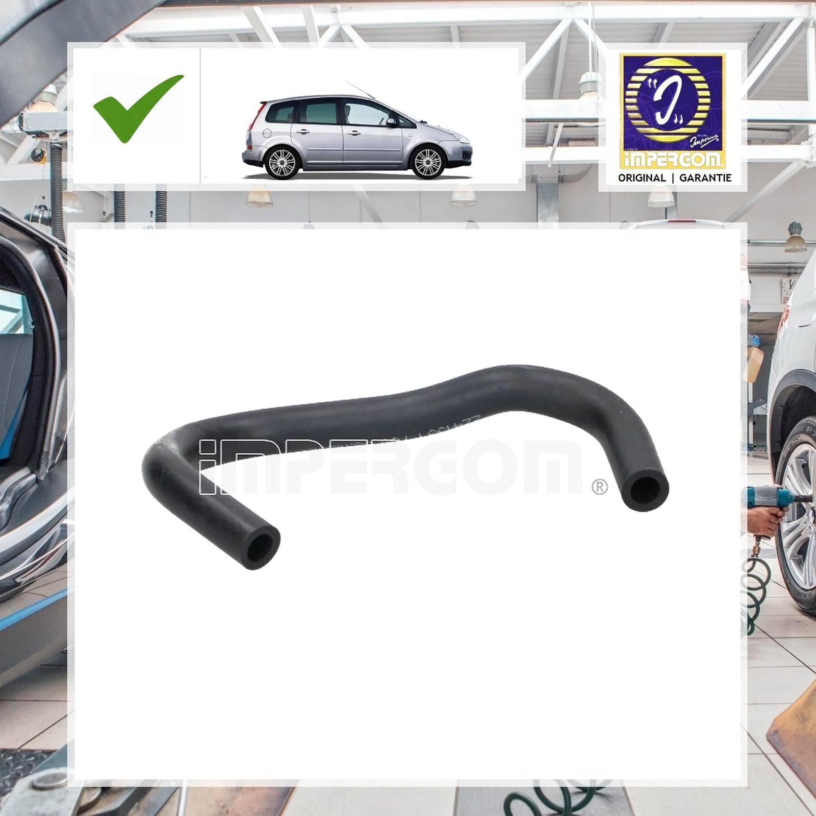 Kühlerschlauch Original Imperium für Ford Focus C-max DM2 1.6