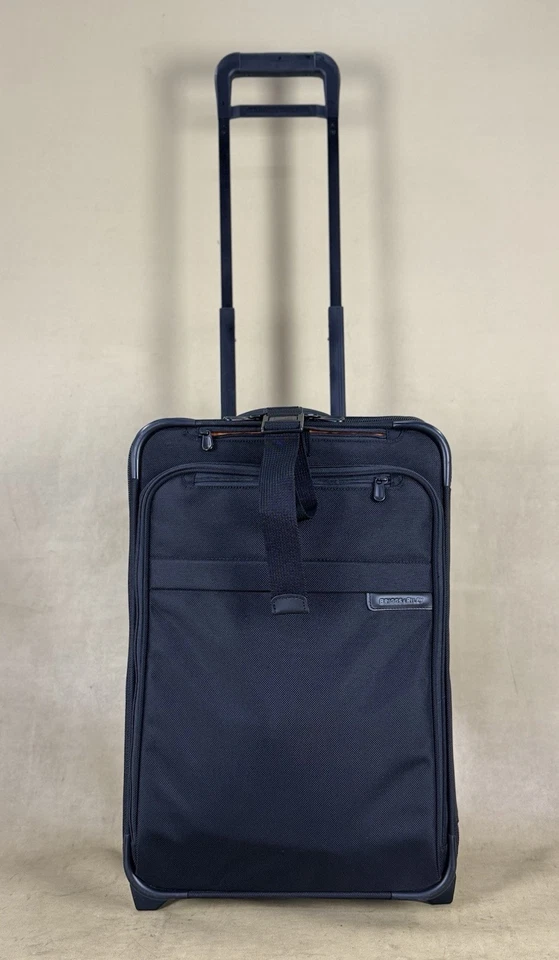 Briggs & Riley Baseline U122CX Expandable Upright Domestic CarryOn Luggage Black - Image 2 of 4