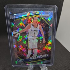 2025 Panini Prizm WNBA Paige Bueckers RC Cracked Ice Prizm Card #5