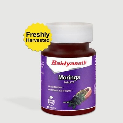 Moringa Tablets 60 Tabs Drumstick Leaf Tablets| Helpful in Overall Health