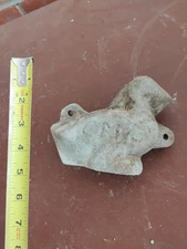 Vintage Used Temple aluminum concrete Baby Duck mold For Concrete Yard Decor