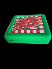 Vintage little tykes, play food, pizza, and box