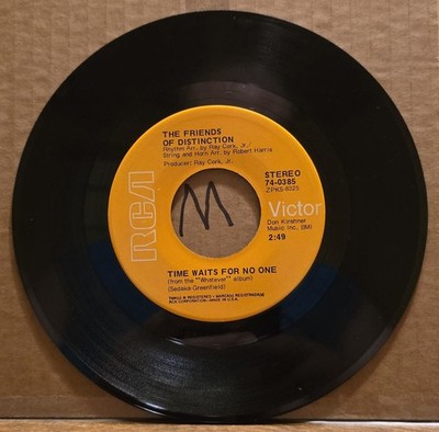The Friends Of Distinction: Time Waits For No One/New Mother Nature - VG+ | 1970