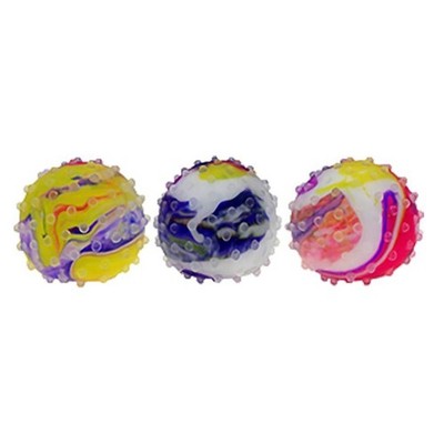 Kögler XXL Anti Stressball Stachel-Quetschball marmorierte Farben 11,5 cm cm TPR