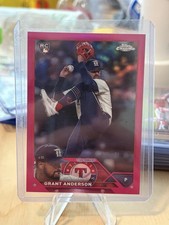 2023 Topps Chrome Update Series - Grant Anderson Magenta Refractor /399 (RC)
