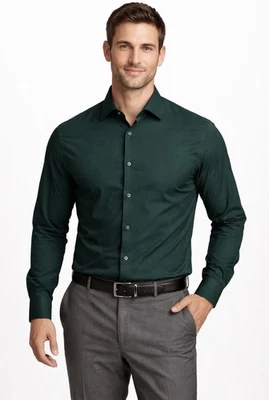 green emerald velvet dress JF J.Ferrar Mens Blue Medallion Slimfit Stretch Long Sleeve Shirt Dress  Shirt 14-14.5 32-33 at Amazon Men's Clothing store