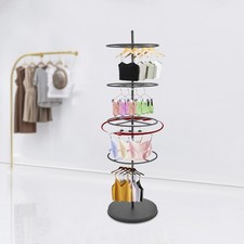 Rotatable Round Dispaly Rack, Round Clothing Rack, Metal Clothes Hanging Rack