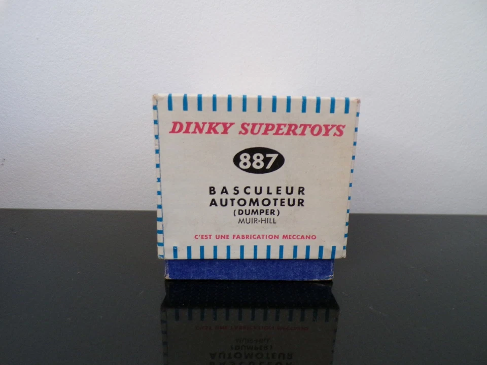 DINKY SUPERTOYS N° 887 BASCULEUR AUTOMOTEUR DUMPER TRES BON ETAT EN BOITE - Photo 4/4