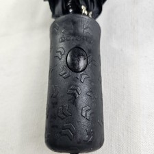 Isotoner Medium Size Umbrella Solid Black Measurements In Pictures No Holes Rips