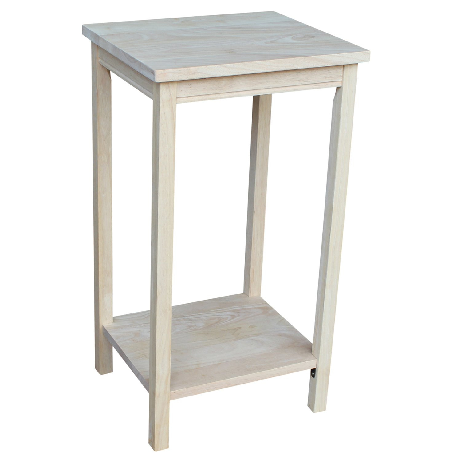 , Portman Accent Table , Solid Real Wood, Sturdy Parawood,16 X 14 X 29, Minim...