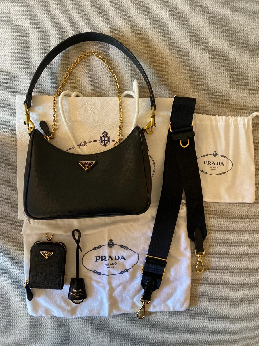 PRADA Leather Exterior Small Bags & Handbags for Women for sale | eBay