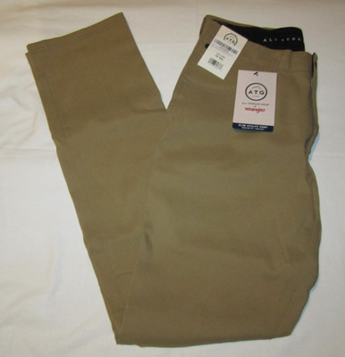 Wrangler ATG Tan Pants Women's Slim Fit Utility 10 Short NWT