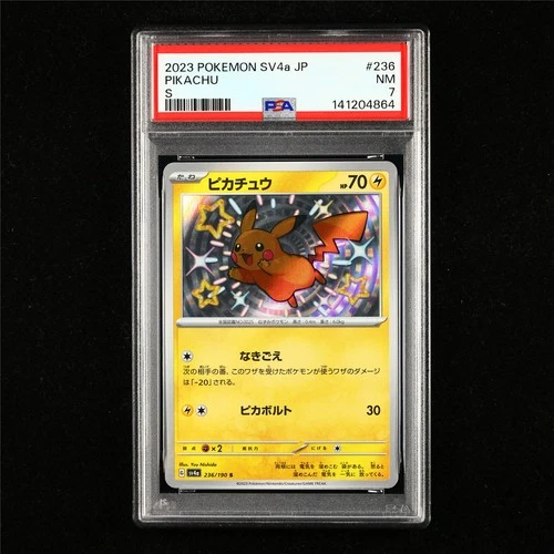 PSA 7 NM 2023 Pokemon JPN Pikachu 236/190 S