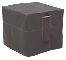 Classic Accessories Ravenna Water-Resistant 34 Inch Square Air Conditioner Cover