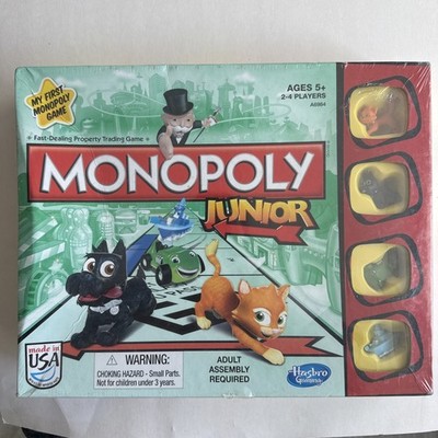 Monopoly Junior My First Monopoly Board Game Ages 5+ New Sealed (box wear)